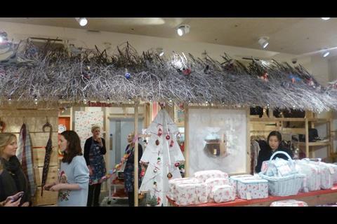 Cath Kidston Piccadilly, Caths Christmas Grotto